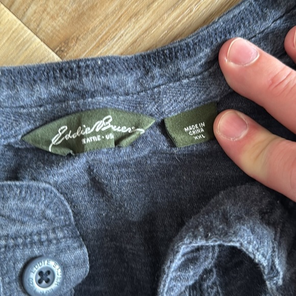 Eddie Bauer Henley - Picture 2 of 2